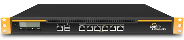  Routeurs Firewall SdWan Multiwan 1Gb Balance 305 : routeur firewall multiWan, 3 ports WAN, 1gb, 50-500 users
