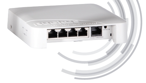   Point d'Accès WiFi  600Mb ZF-7055 Point d'Accès Wif 2x2 : 2 600 Mbps mural 802.11b/g/n 2,4/5,4GHz : switch intégré 4 ports + Support 3 ans