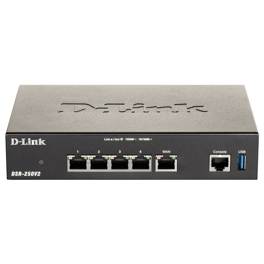   Routeurs  pro   Routeur VPN de Services Unifies Double WAN DSR-250V2/E