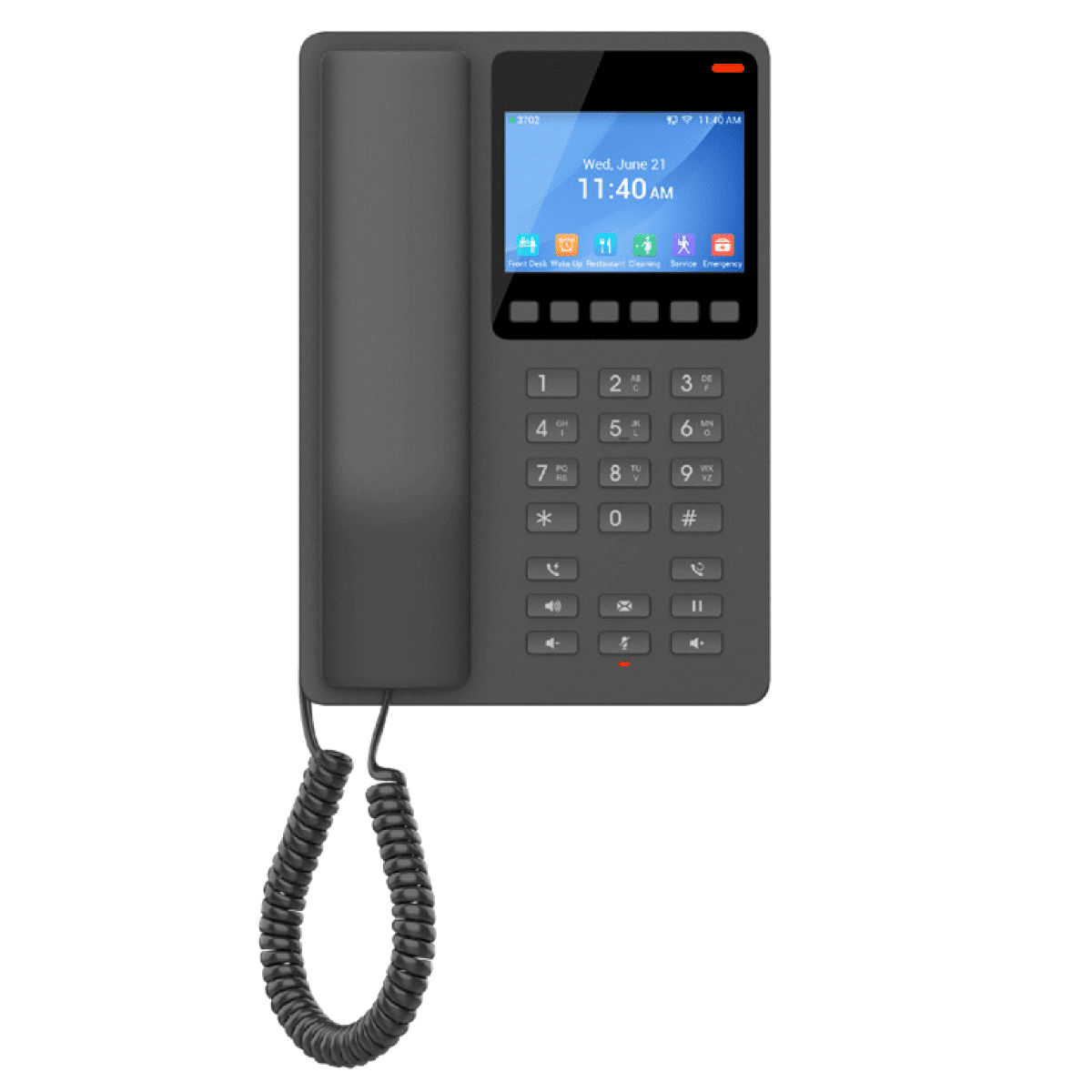   Téléphones SIP   Tlphone SIP pour htel GHP631W