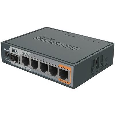 Routeur 5 ports Giga + SFP hEX S RB760IGS