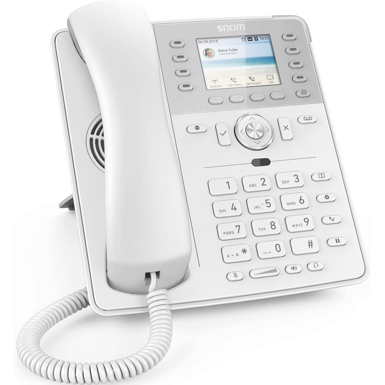  Téléphones SIP   Tlphone SIP D735 blanc 4396