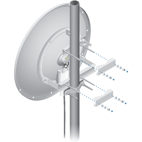Antenne directionnelle 30dBi 2x RP-SMA 5Ghz 5 RD-5G30