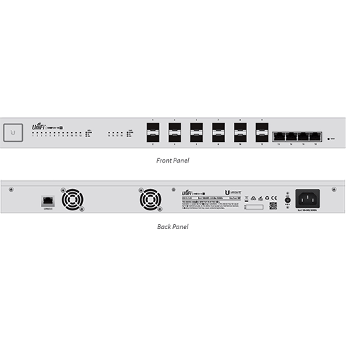 UniFi Switch 4 ports 10Giga + 12 ports SFP+ US-16-XG-EU