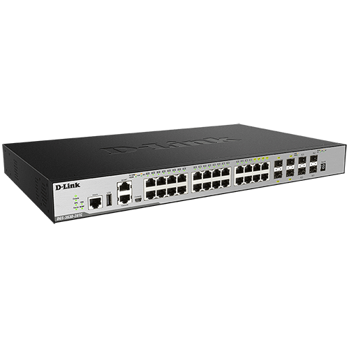Switch L3 24 Ports Giga dont 4 Combo SFP + 4 SFP+ DGS-3630-28TC/SI